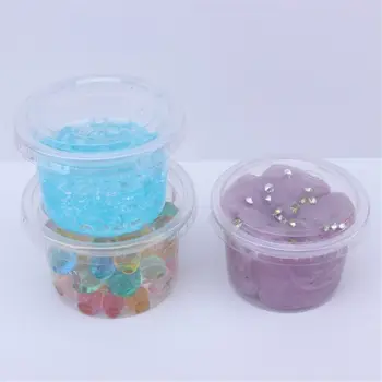 

12PCS 30ml Mini Slime Box Storage Container Organizer Box For Light Clay Foam Slime Cloud Mud Fruit Slime 72XC