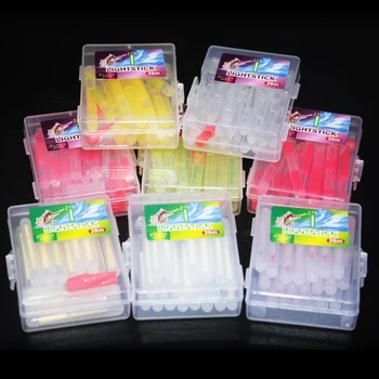 SPECIAL PROMO ❤️ 20pcs/bag 4.5*40mm Fishing Float Fluorescent Lightstick Light Night Float Rod Lights Dark Glow Stick For Fishing Float - discount item 20% OFF Sports & Entertainment