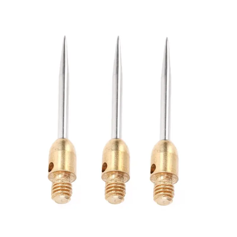 

6pcs 2BA Thread Dart Steel Tip Professional Replaceable Non-Drop Club Game Gold 62KF