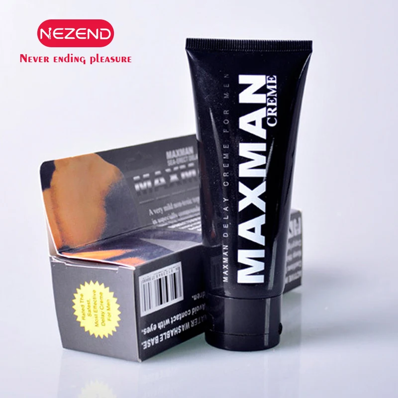 NEZEND Задержка Спрей MAXMAN увеличение крем черный мужской женский любовь должны