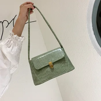 

Underarm bag baguette bag female 2020 spring and summer new niche design simple portable messenger shoulder bag