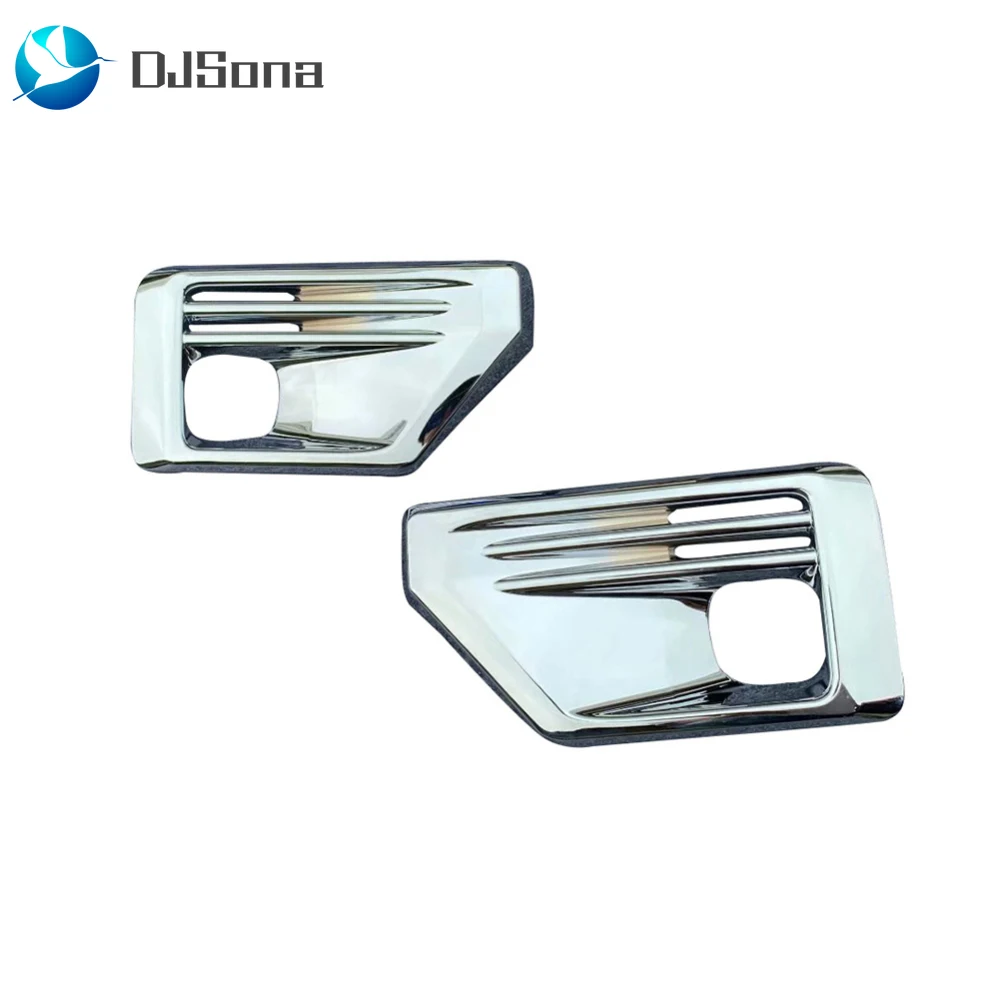 

ABS Front Chrome Fog Light Head Lamp Cover Trim For Toyota RAV4 Adventure 2019 waterprool head light cover with siganls