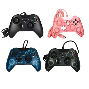 

USB Wired Game Controller Gamepad Joystick for Xbox One Slim Controller Double Vibration Game Gamepad for Xbox One / Windows PC