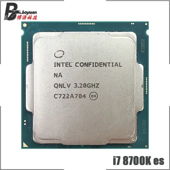 

Intel Core i7-8700K es i7 8700K es i7 8700Kes QNLV 3.2 GHz Six-Core Twelve-Thread CPU Processor L2=1.5M L3=12M 95W LGA 1151