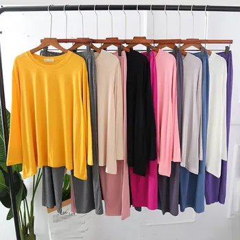 

Sexy Pajamas Homewear Suit Intimate Lingerie 2pcs Long Sleeve &pant Apring New Sleepwear Soft Nightwear Women Home Clothing 2020