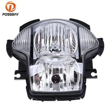 

POSSBAY Motorcycle Headlamp Housing Case Front Headlight Lens For Kawasaki KLE 650 kle VERSYS 650 08 09 Motosiklet Lamp Assembly