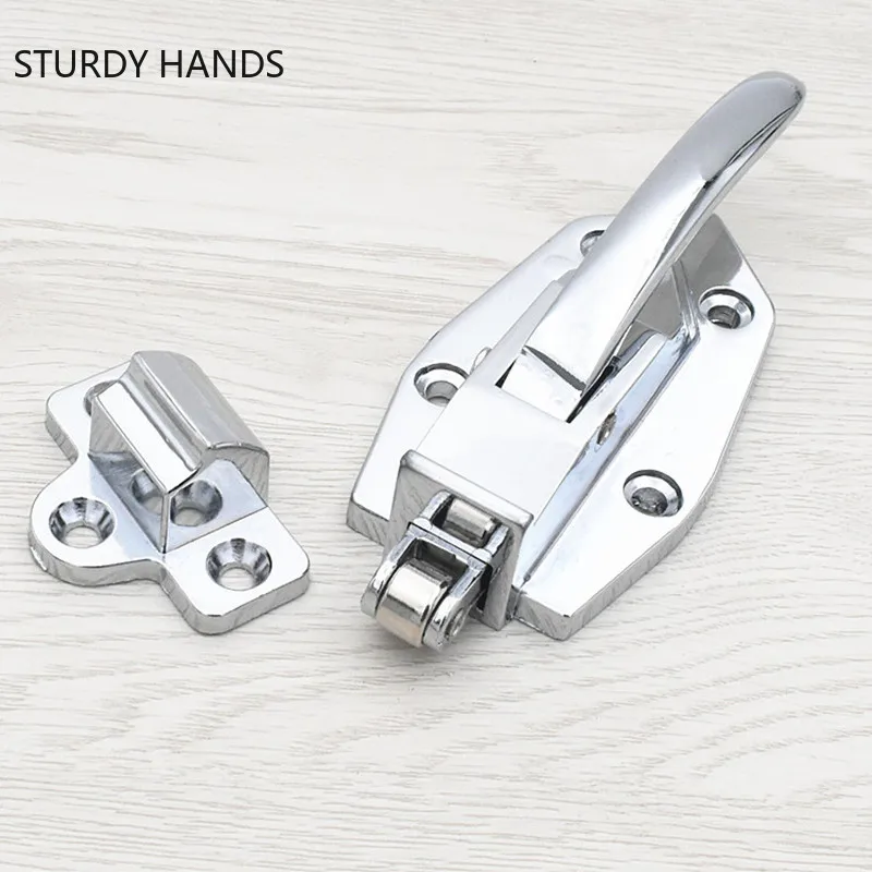 Oven Steam Cabinet Door Handle Cold Storage Freezer Flat Door Lock Buckle Electric Mechanical Equipment Hardware Accessories