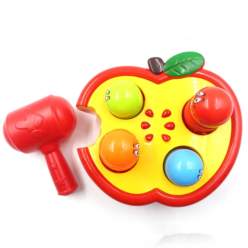 Hammering Ball Hammer Box Children Fun Playing Hamster Game Toy Early Learning And Educational Toys Learning Puzzles Toys