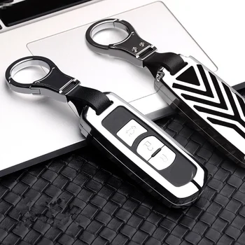 

Zinc Alloy Key Case Shell New Car Key Cover Set For Mazda 2 3 6 Axela Atenza CX-5 CX5 CX-7 CX-9 2015 2016 2017 Smart 2/3 Buttons