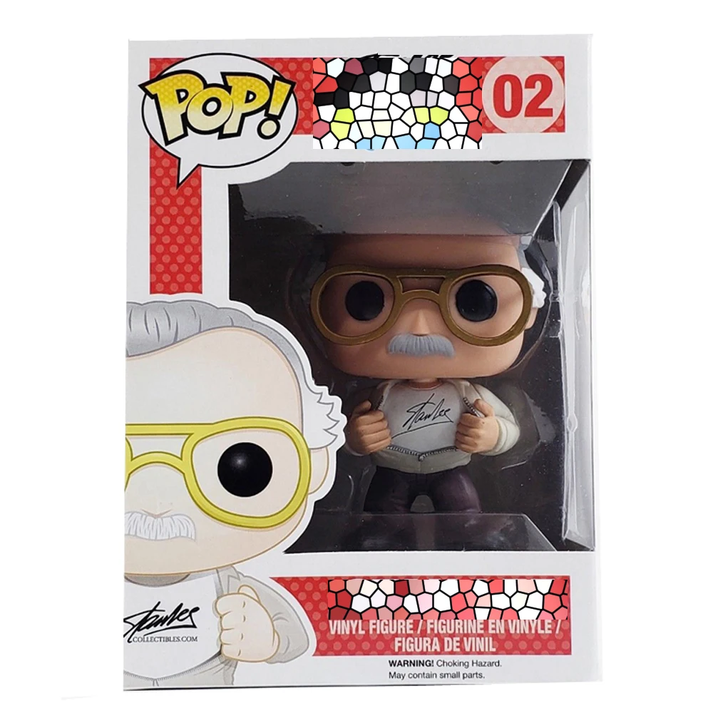 Funko POP Marvel#01#02 виниловые фигурки Коллекция Модель игрушки для подарка - Цвет: 02