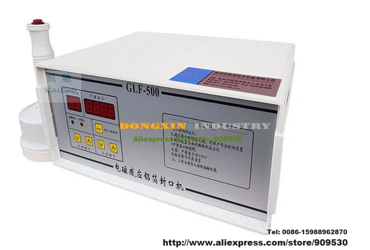 

220V Portable Magnetic Induction Sealer Bottle Sealing Machine Aluminum Foil Cap Sealer 20-100mm