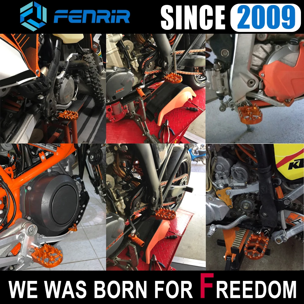 Педали для ног мотоцикла KTM 690 ENDURO / SUPER MOTO 950 AVENTURA S/R 990 1050 1090 1190 1290 R/S/T|Подставки под