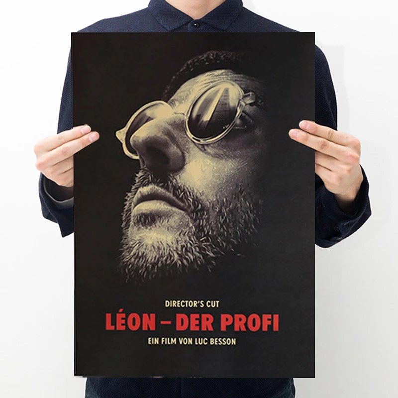 Hollywood Classic Movie Lyon And Matilda Character Poster This Killer Is Not Too Cold Bar Cafe Home Decoration Painting