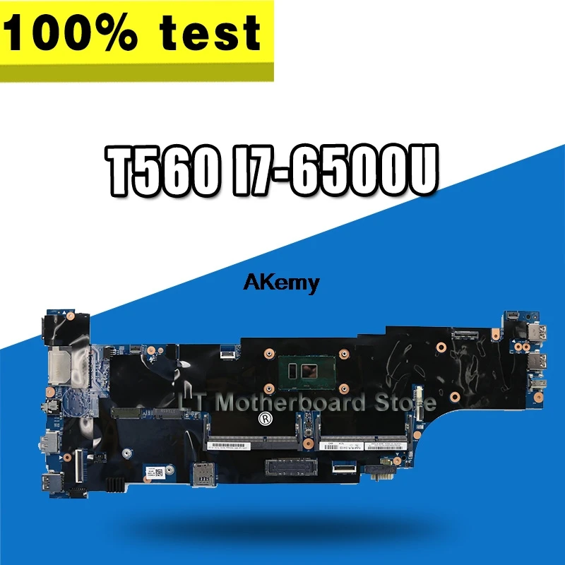 

fru: 01AY312 for Lenovo ThinkPad T560 P50S laptop motherboard I7-6500U I7-6500U 100% tested