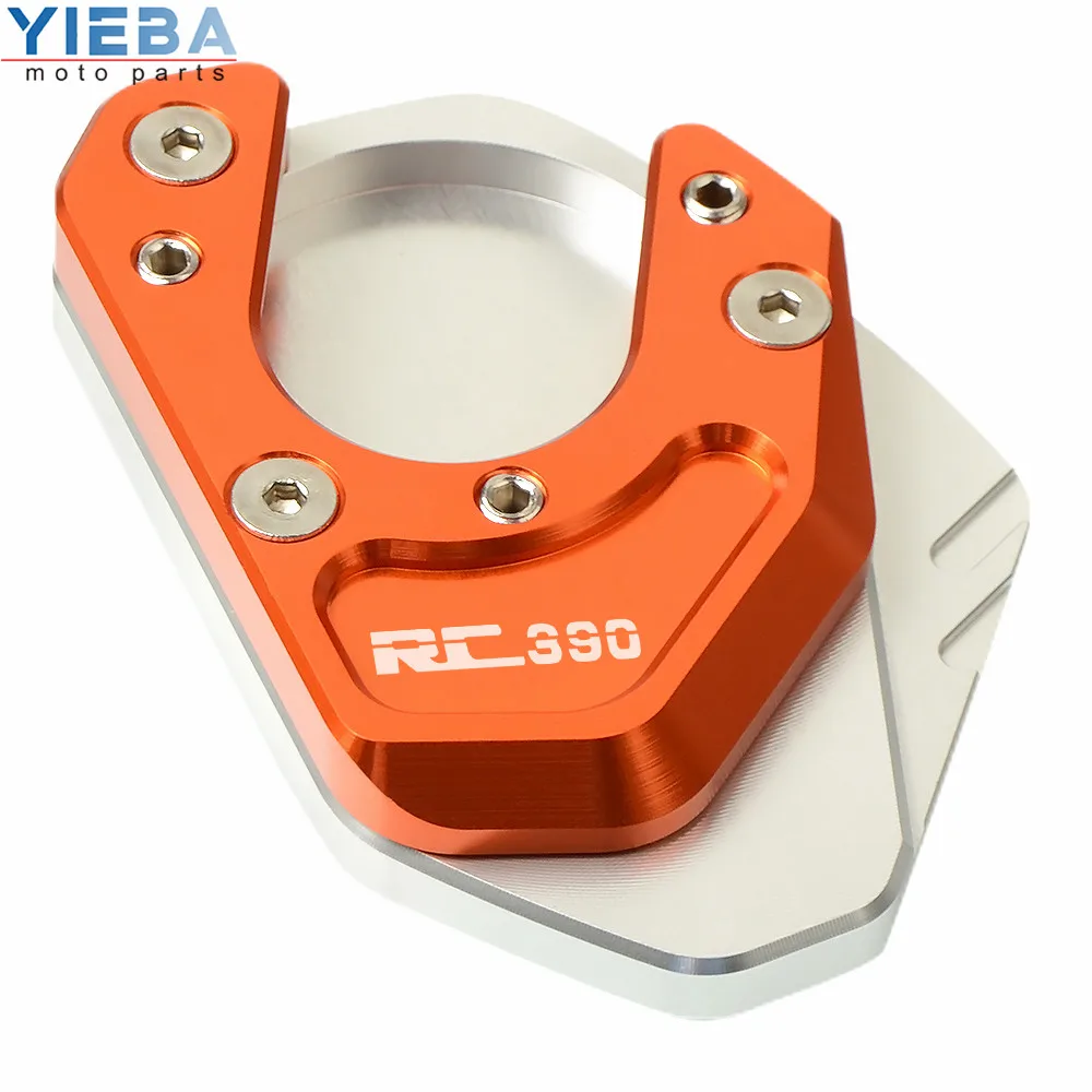 CNC алюминиевый moto rcycle Sidestand Kickstand ножная поддержка боковая подставка Увеличьте Мото части для KTM RC390 RC 390