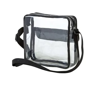 

Shoulder with Zipper PVC Cosmetic Bag Travel Waterproof Multi-functional Wash Bag