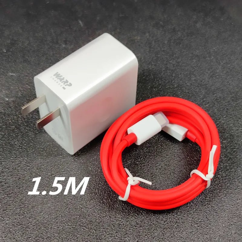 usb c 30w Warp Charge 30 Oneplus 7t fast charger 1M 1.5M 2M 6A type c cable Original For OnePlus 8 pro 7 7t pro 6 6t 5 5t 3 3t 65w charger Chargers