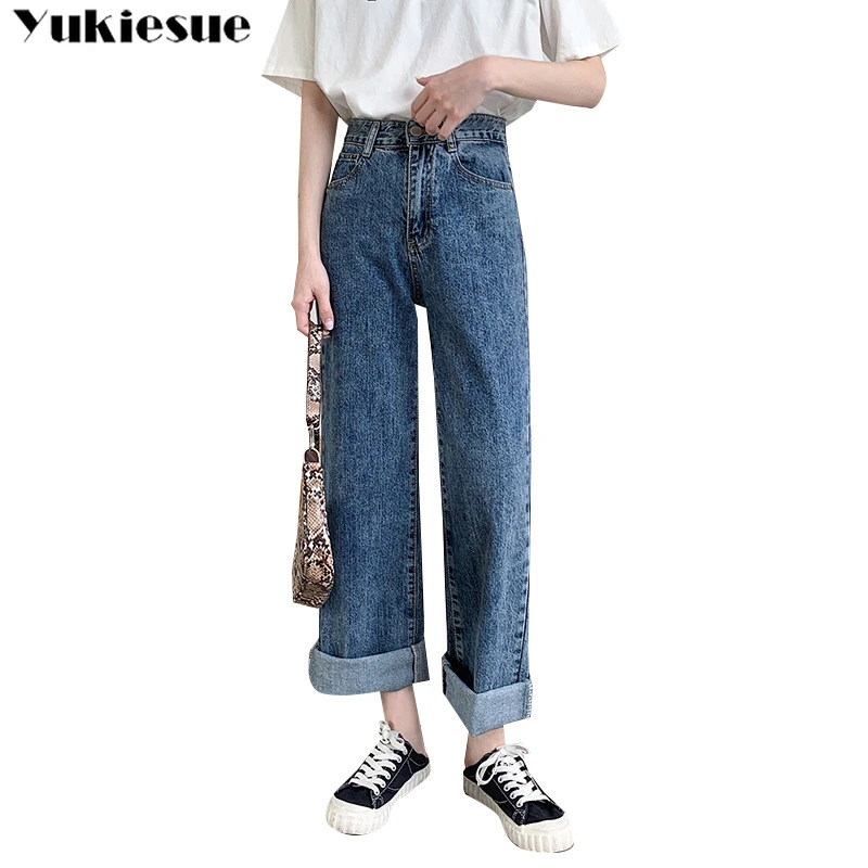 mom jeans wide leg