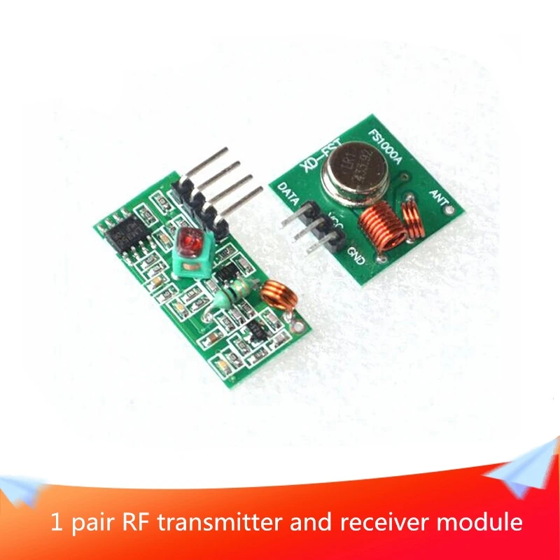 1 пара модуль 433 МГц для Arduino/ARM/MCU WL|transmitter and receiver|rf transmitter receiverreceiver |