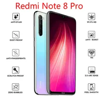 Защитное стекло для Redmi Note 8 закаленное пленка Xiomi Xami Pro Tremp
