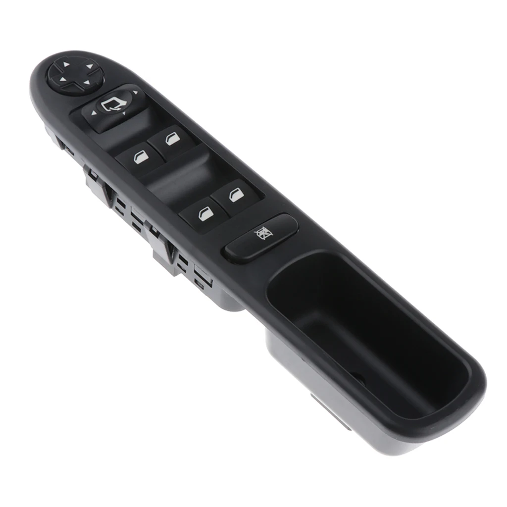 Driver Window Lifter, Mirror Switch Control Unit Replacement for Peugeot 207 Citroen, OEM:6490.EH 6554.QF96642444XT