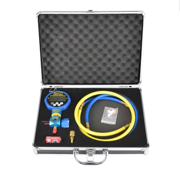 

Single Meter Fluorine Pipe Reducing Joint Digital Refrigerant Meter WK-6881L /h High Pressure Air Conditioning Low Pressure