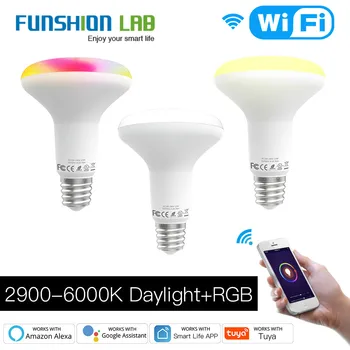 

WiFi Smart LED Light Bulb Dimmable Lamp 13W,RGB C W ,Smart Life Tuya App Remote Control Work with Alexa Echo Google Home E27