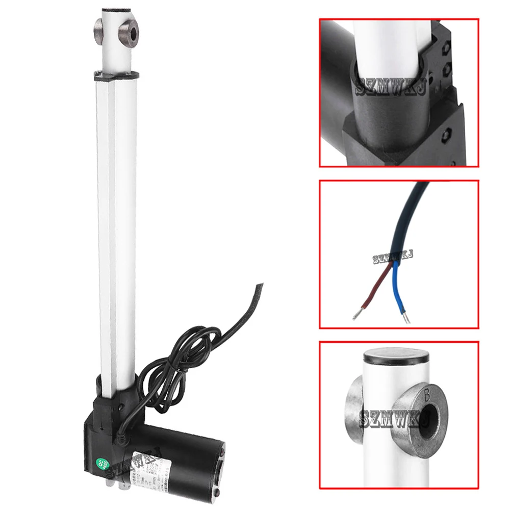 DC12V 2/"-18/" Heavy Duty Linear Actuator Electric Motor for Medical Lift Auto Car