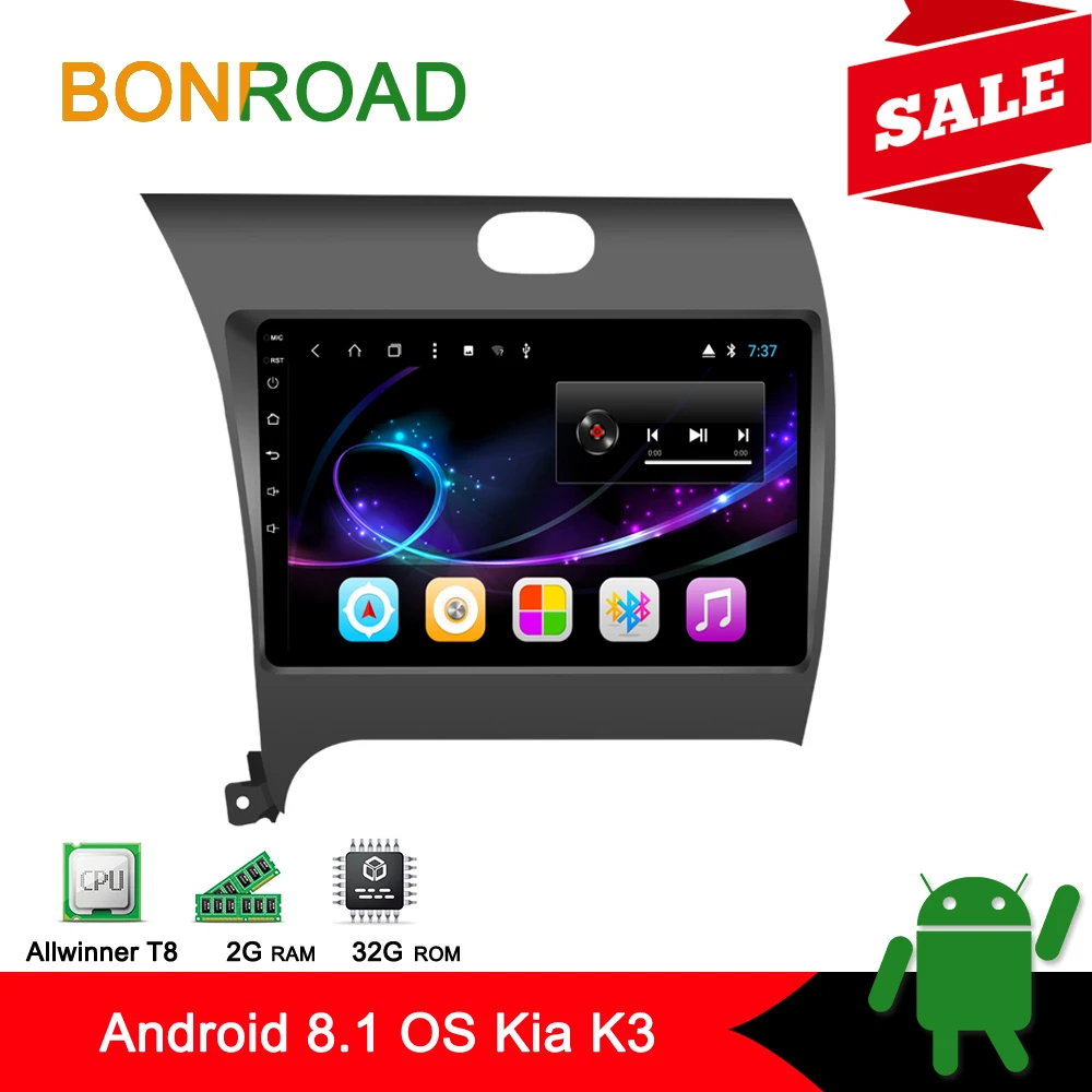 Flash Deal Bonroad Android 8.1.0 Eight core RAM2G ROM32G Car Multimedia Player For Kia K3 Car GPS Video Player Navigation Stereo Radio 0 Flash Deal Bonroad Android 8.1.0 Eight core RAM2G ROM32G Car Multimedia Player For Kia K3 Car GPS Video Player Navigation Stereo Radio 0