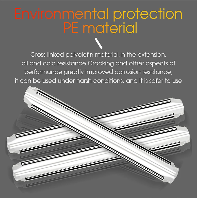 100/200/500PCS Fiber optic heat shrink tubing 60mm Double steel needle fiber opt