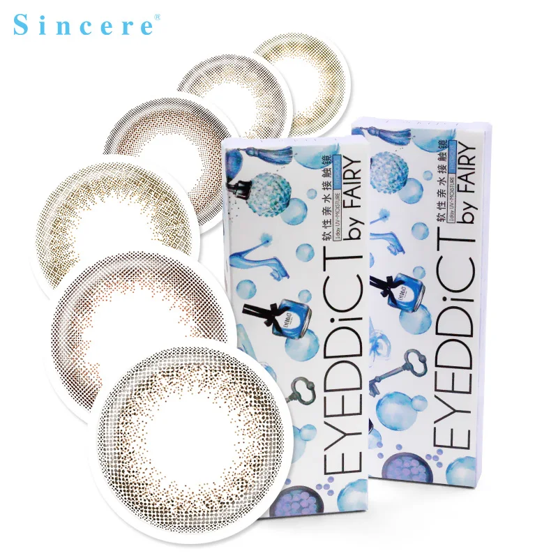 Shine Rich colour contact lenses for eyes 1day 10lenses/pcs