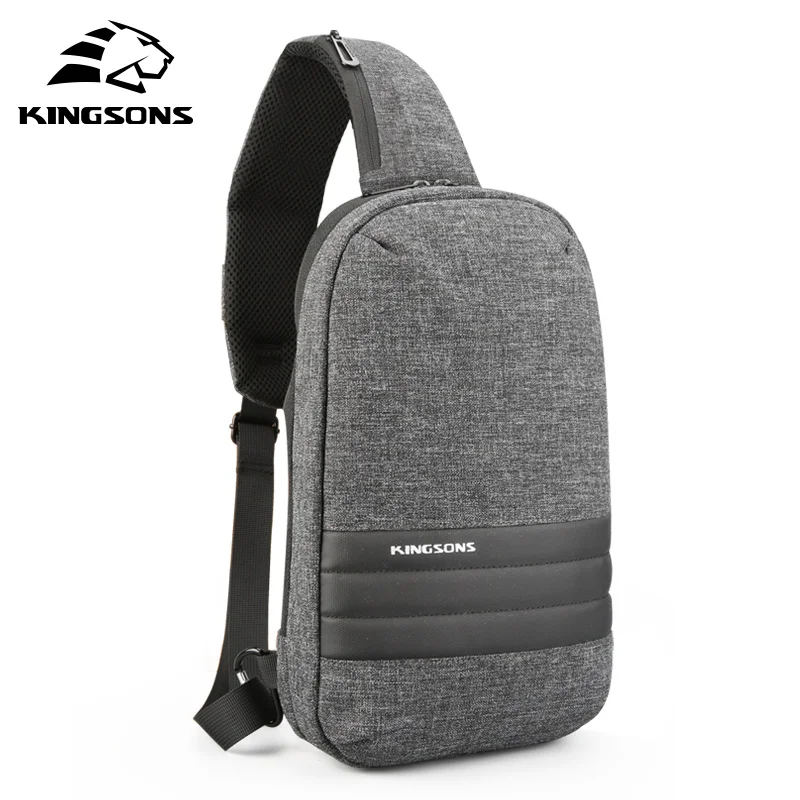 

Kingsons Shoulder Messenger Bag for Men Small Crossbody Bags Male Female Sling Bag Boys Girls Casual Chest Bag 9 inch