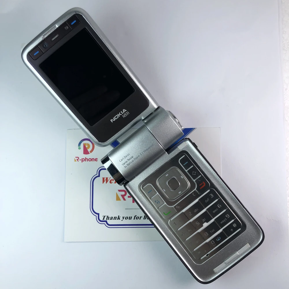 Восстановленный Оригинальный Мобильный телефон Nokia N93i 3G разблокированный Wi Fi