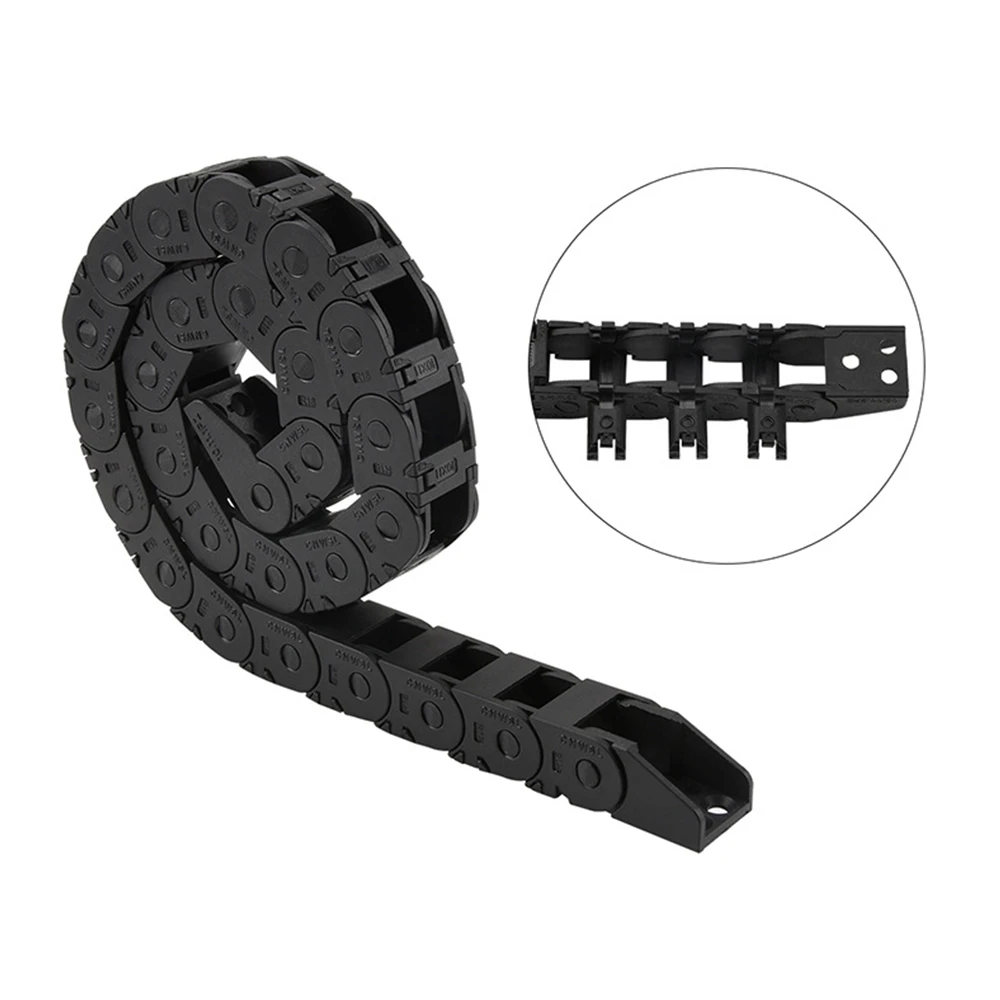 Soft High Quality Nylon 350mm For VORON 2.4 Cable Chains Set Black Opening Type Wire Chains For 3D Printer