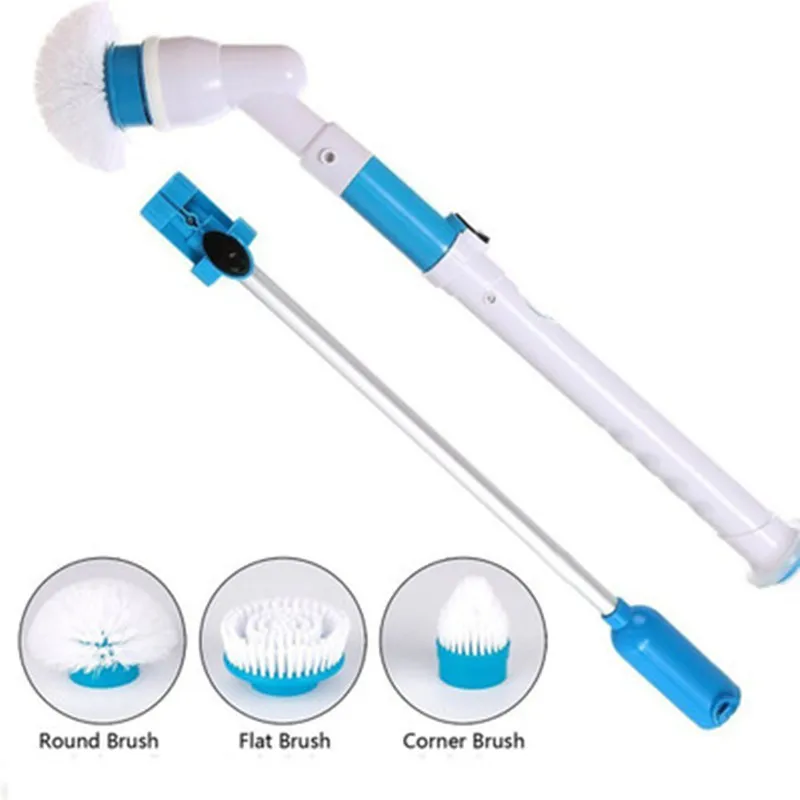 Electric Cleaning Brushes Rotary Scrubber Turbo Scrub Tool Rechargeable