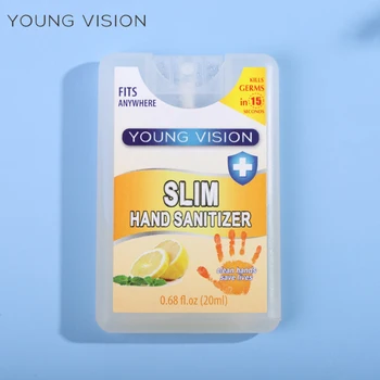 

1~20PC 20ml Portable hand sanatizer bottles Spray Antibacterial Hand Sanitisers Spray Water-free Alcohol Gel hidroalcoholico