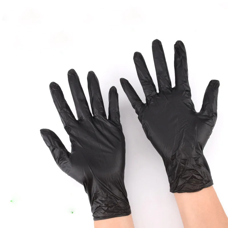 20/50/100pcs Nitrile Gloves High-elastic Powder-free Protective Disposable Rubber Latex Kitchen Accessories disposable gloves nitrile gloves
