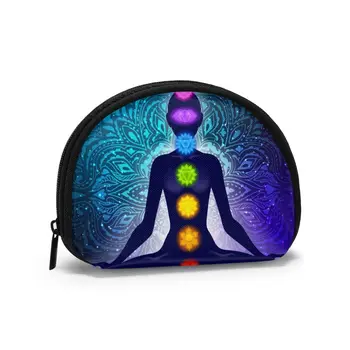 

Women's Wallet Short Women Coin Purse Wallets For Woman Card Holder Small Ladies Wallet Female Meditating Woman In Lotus Pose