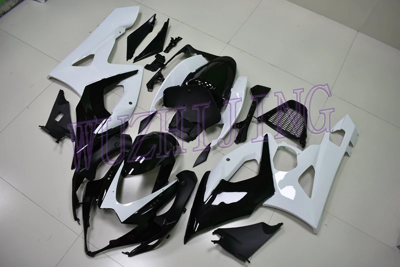 Детали корпуса для Suzuki GSXR1000 06 обтекатели GSXR 1000 2006 черный, белый цвет Пластик Обтекатели для Suzuki GSXR1000 2005-2006 K5