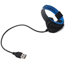Зарядная зарядная станция Док-станция USB зарядное устройство источник питания передача данных 1 м кабель адаптер замена для Garmin Vivosmart