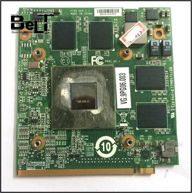 

Для ноутбука Acer Aspire 4930 5930 6930 6935 7530 7730 9730G, графическая видеокарта GeForce 8930 M GS GDDR3 9600 МБ, M2