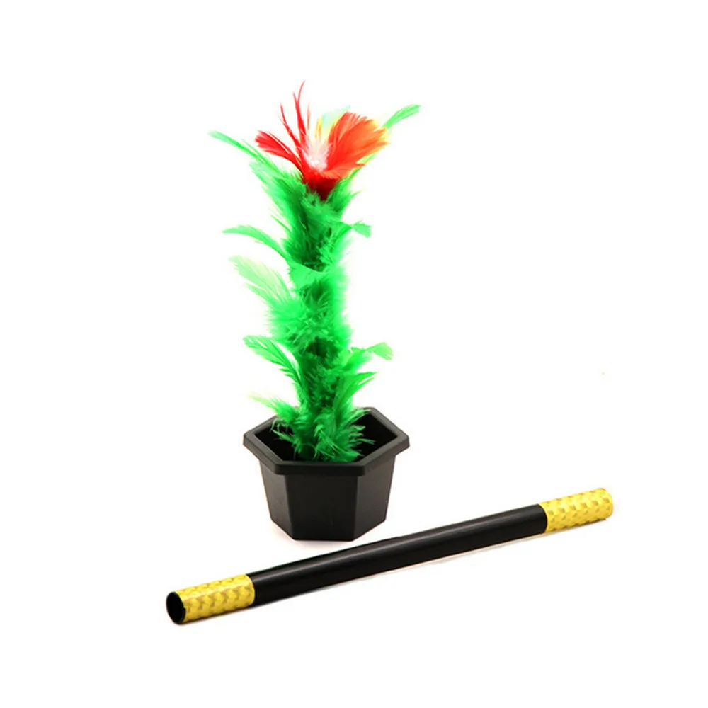 Magic Wand to Flower Magic Trick Easy Magic Tricks Toys for Adults kids Show Prop Funny 5