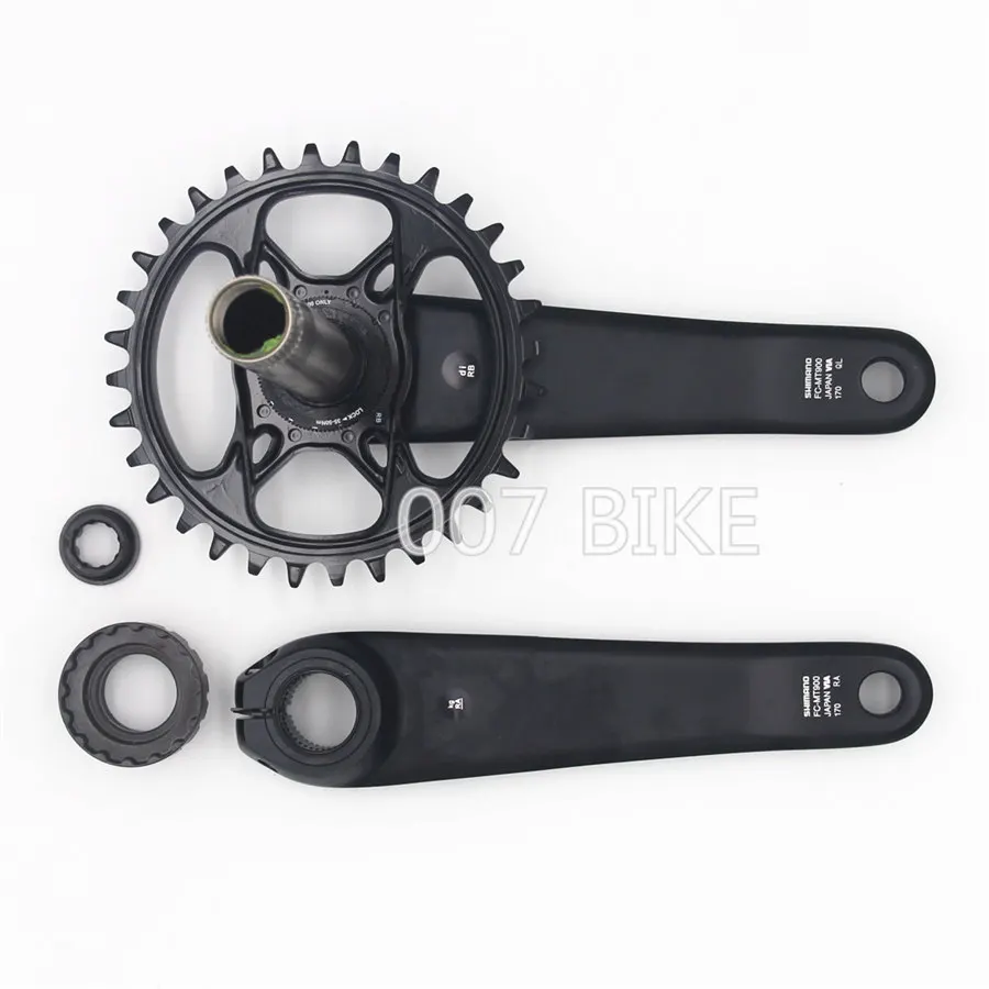 SHIMANO DEORE FC MT900 1 HOLLOWTECH II совместимый с XTR кривошипный механизм 1x12 Speed 32T 34T 170 мм 175