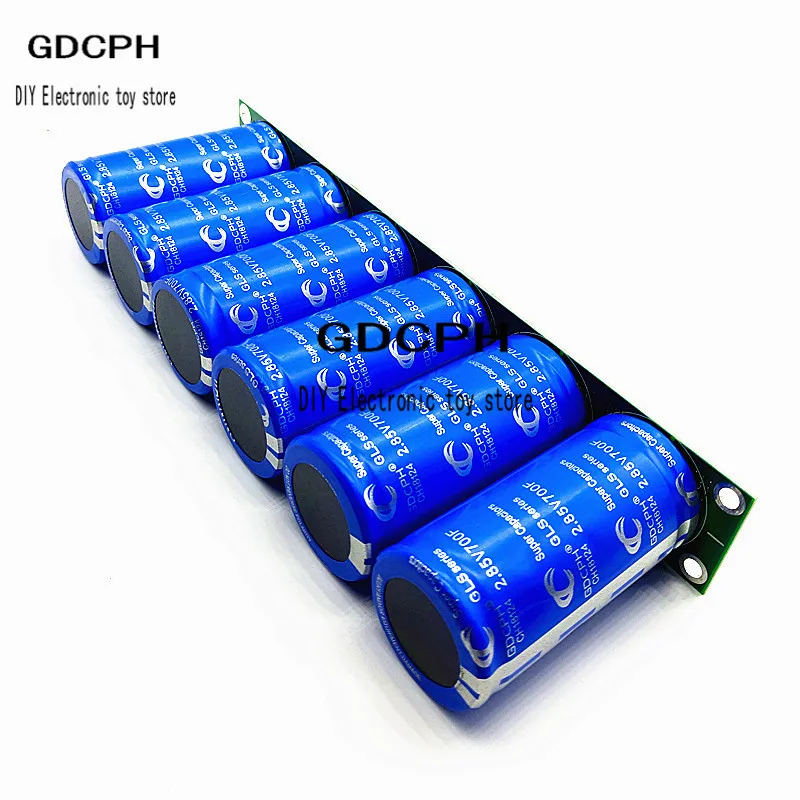 

GDCPH super farad capacitor 17V116F automotive rectifier with pressure equalizer 2.85V700F module 16v 12v 2.7v 500f
