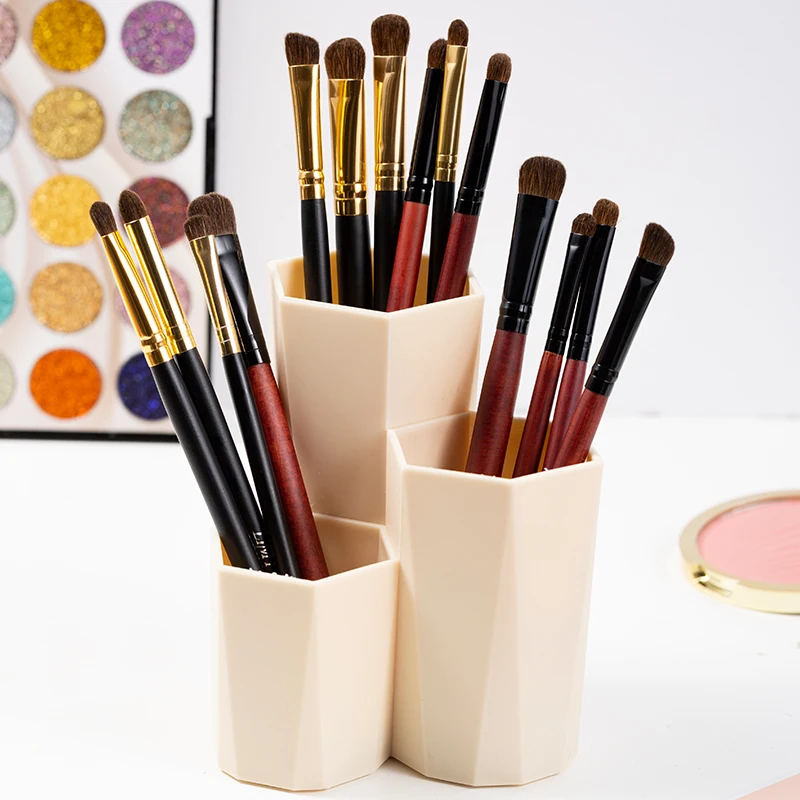 7 шт. набор кистей для макияжа модный роскошный тональный порошок румяна тени век