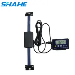 shahe 0-150/200/300mm Remote Digital linear Scale Table Readout Scale for Bridgeport Mill Lathe Linear Ruler with LCD Base