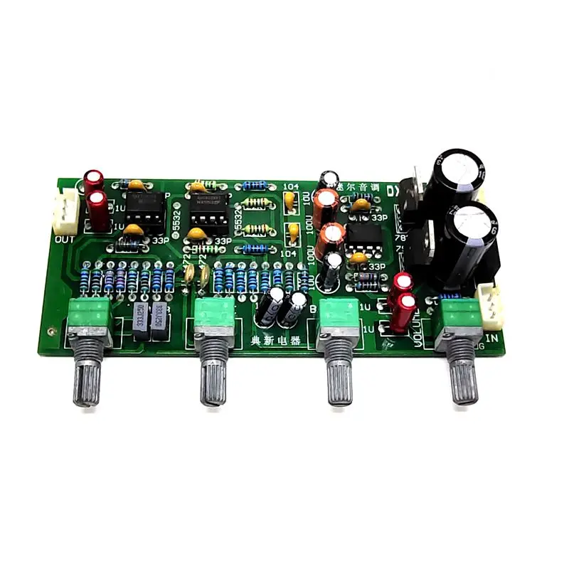 

Super value]NE5532 tone board HiFi high bass balanced pre tuning equalizer
