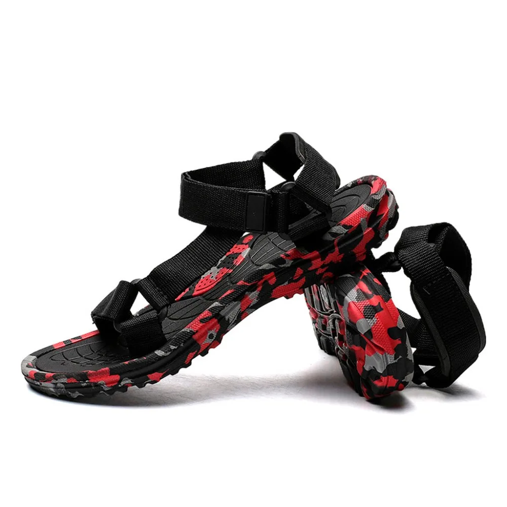 Sandals Men Shoes Leisure Mens Sandals Summer Shoes Flats Camouflage Open Toe Non-Slip Flip Flops Beach Shoes zapatos de hombre (29)