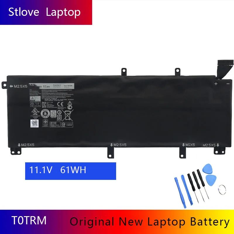 T0TRM Battery For Dell XPS 15 9530 Precision M3800 H76MV 7D1WJ 11.1V 61wh | Компьютеры и офис