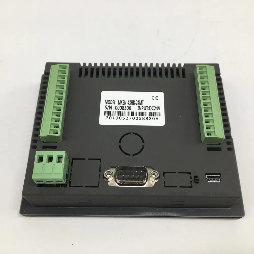 Встроенный контроллер HMI + PLC 4 3 дюйма сенсорная панель выход транзистора DC24V